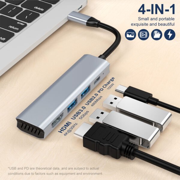 10 Type-C 4-in-1Docking Station